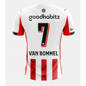 PSV Eindhoven Ruben van Bommel #7 Hjemmebanetrøje 2025-26 Kortærmet